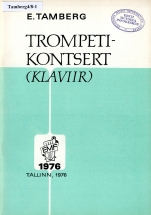 Eino Tamberg. Trumpet Concerto