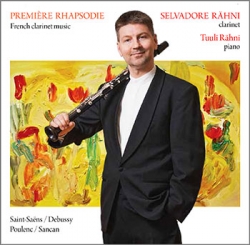 CD Première Rhapsodie. French clarinet music