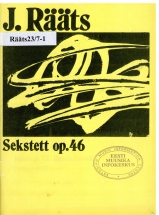 Jaan Rääts. Sextet, Op. 46